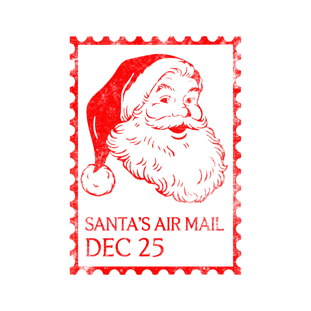 Christmas Stamp - Santa's Air Mail Dec 25